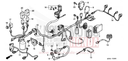WIRE HARNESS (NSS2501) NSS2501 de 2001